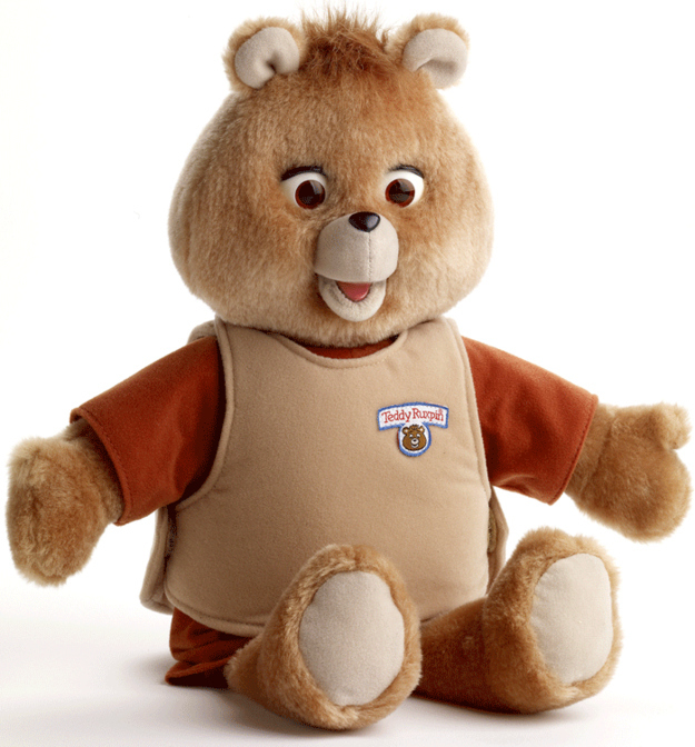 ours parlant teddy ruxpin world of wonders